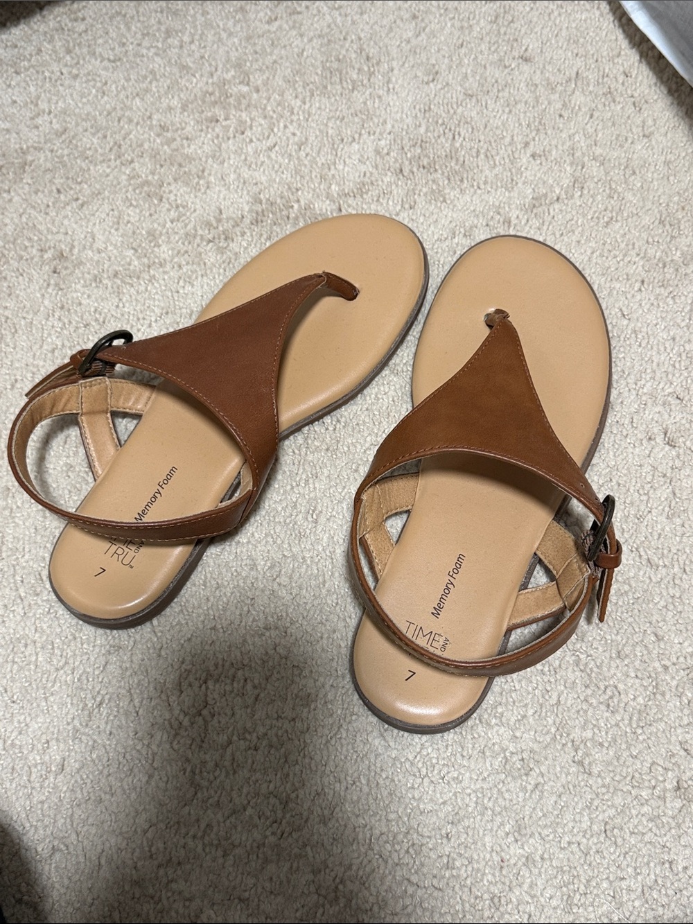 Time & tru sandals